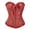 RD4, variant on FASHOFT Light Yellow Corset Shapewear For Women Vintage Court Style Boned Lace Up Bandeau Bustier Waist Cinching Outerwear Body Shaper For Gown Matching Structured Corset Tops L
