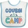 thumbnail image 3 of Inktastic Cousin Camp Summer Grandma Party Girls Baby Bib, 3 of 4