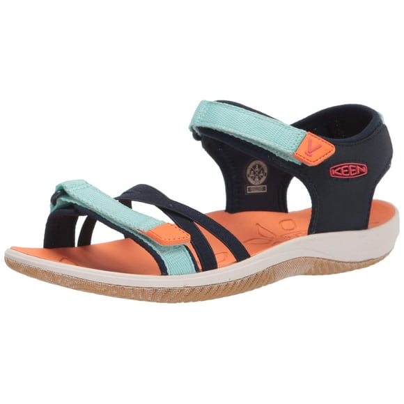 KEEN Verano Open Toe Sandal, Black Iris/Blue Tint, 2 US Unisex Big Kid