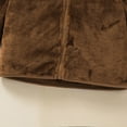 thumbnail image 4 of Vedolay Tops Girls Lined Jacket Winter Windproof Kids Warm Outerwear,Brown 5-6Y, 4 of 4