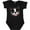 AB-Black, variant on Boston Terrier Dog Boys or Girls Baby Bodysuit