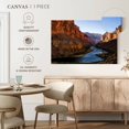thumbnail image 5 of Elephant Stock Nankoweap Colorado River Wall Art - Horizontal Canvas Wall Art - Living Room Wall Decor - Nature Canvas - Brown And Blue Decor - 45" x 30", 5 of 8