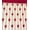 Burgundy, variant on [BRAND CLEARANCE] 78.74X39.37 Tassel String Door Curtain Line Curtain Heart Decor Window Room Divider String Curtain (Burgundy)