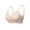 Beige, variant on Bras for Women Women's Bra Women's Fashion Casual Solid Color Comfortable Perspective Everyday Bras Underwear No Rims Black Xxxl