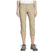 Eddie Bauer Ladies' Rainier Capri, Lt Khaki (6)