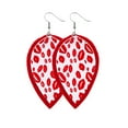 thumbnail image 1 of Pendientes Multicapa Labio Oreja Cuelga Aro en forma de corazón Pendiente colgante Favores de fiesta Regalo del día de San Valentín Banquete Ropa, zapatos y accesorios Miscelánea corazón hueco Qarigey  AP010113-18, 1 of 6