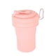 thumbnail image 1 of Taza de café de silicona, taza de viaje plegable portátil de 550ml, taza de café plegable, artesanía excepcional, 1 of 8