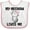 White and Pink, variant on Inktastic My Meemaw Loves Me Girls Girls Baby Bib