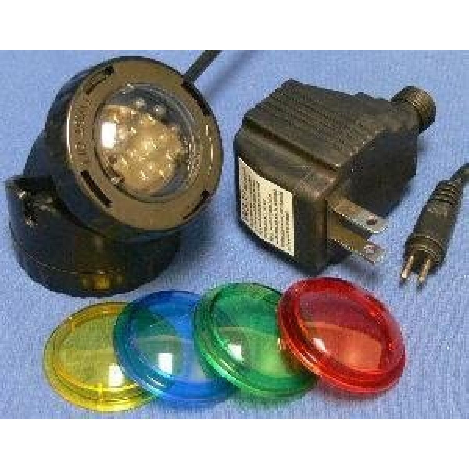 Online Submersible LED Pond Light with Transformer, 12 volt 1.6 watts