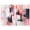 Gallery Wrapped, variant on Love Letters Set Canvas Print Pink Abstract Art Set by Art Remedy, Black Frame, 10 x 15
