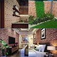 thumbnail image 5 of NOGIS 3D Wall Panels Peel and Paste 3D Brick Wallpaper Interior Wall Décor,10 Pack Waterproof Wall Panel Stone Wall Panels for Living Room,Lobby Bedroom Hotel Office Decor (B), 5 of 7