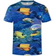 thumbnail image 1 of "Playeras Hombre 3D Fish T-Shirt Hombres Animal Camisetas Casual Hip Hop Camisetas Divertidas Ropa para Hombre Hip Hop New Slim O-Neck3D Fish T-Shirt Hombres Animal" Xishao ropa, 1 of 1