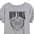thumbnail image 3 of Marvel The Avengers - NYC - Women's Oversized Graphic T-Shirt, 3 of 5