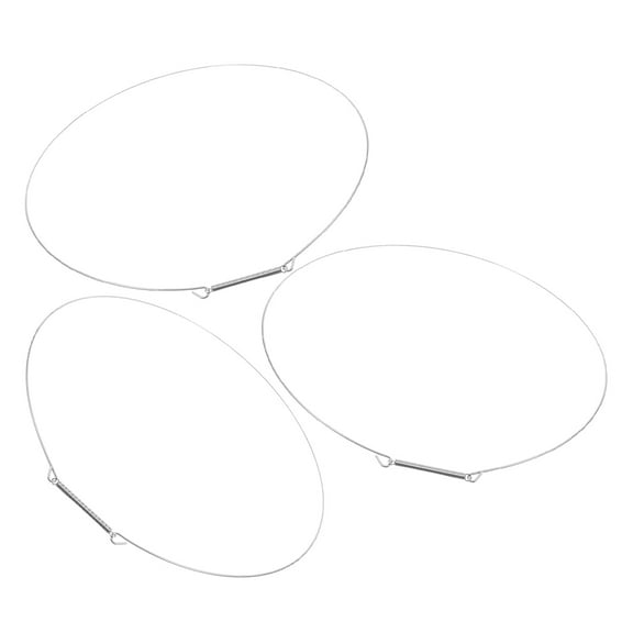 BESTYASH 3Pcs Washer Door Boot Spring Clamp Steel Washer Seal Replacement Parts