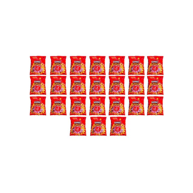 Pack de 24 Dulces Vero Paleta Bomba Chile 40 pz + 5Pz Vero Bomba Chile