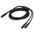 thumbnail image 1 of Electric Bike Extension Cable Bicycle 1 to 2 Split Motor Cable with Waterproof Connector 155cm, 1 of 14