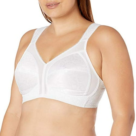 

18 Hour Original Comfort Strap Wirefree Bra 4693 White 38B Pack of 2
