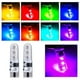 thumbnail image 5 of Uds T10 SMD 5050 RGB coloridas luces de coche bombillas LED con control remoto Jadeshay A, 5 of 8