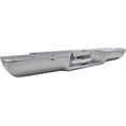 thumbnail image 3 of Step Bumper Compatible with GMC C/K 1500 P/U 1988-1999 Chrome Steel Stepside All Cab Types with Impact Strip Holes, 3 of 5