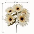 thumbnail image 3 of Mainstays 12.25in Indoor Artificial Daisy Pick, Cream Color., 3 of 5