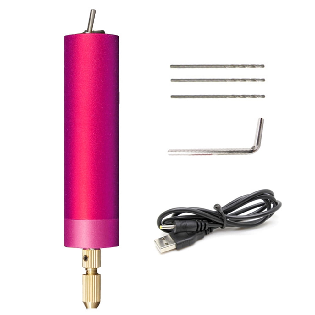 Mini Drill Electric Drill Power Drill Hand Drill Jewelry Making Tools with Drill Bit for Grinding Polishing and Engraving