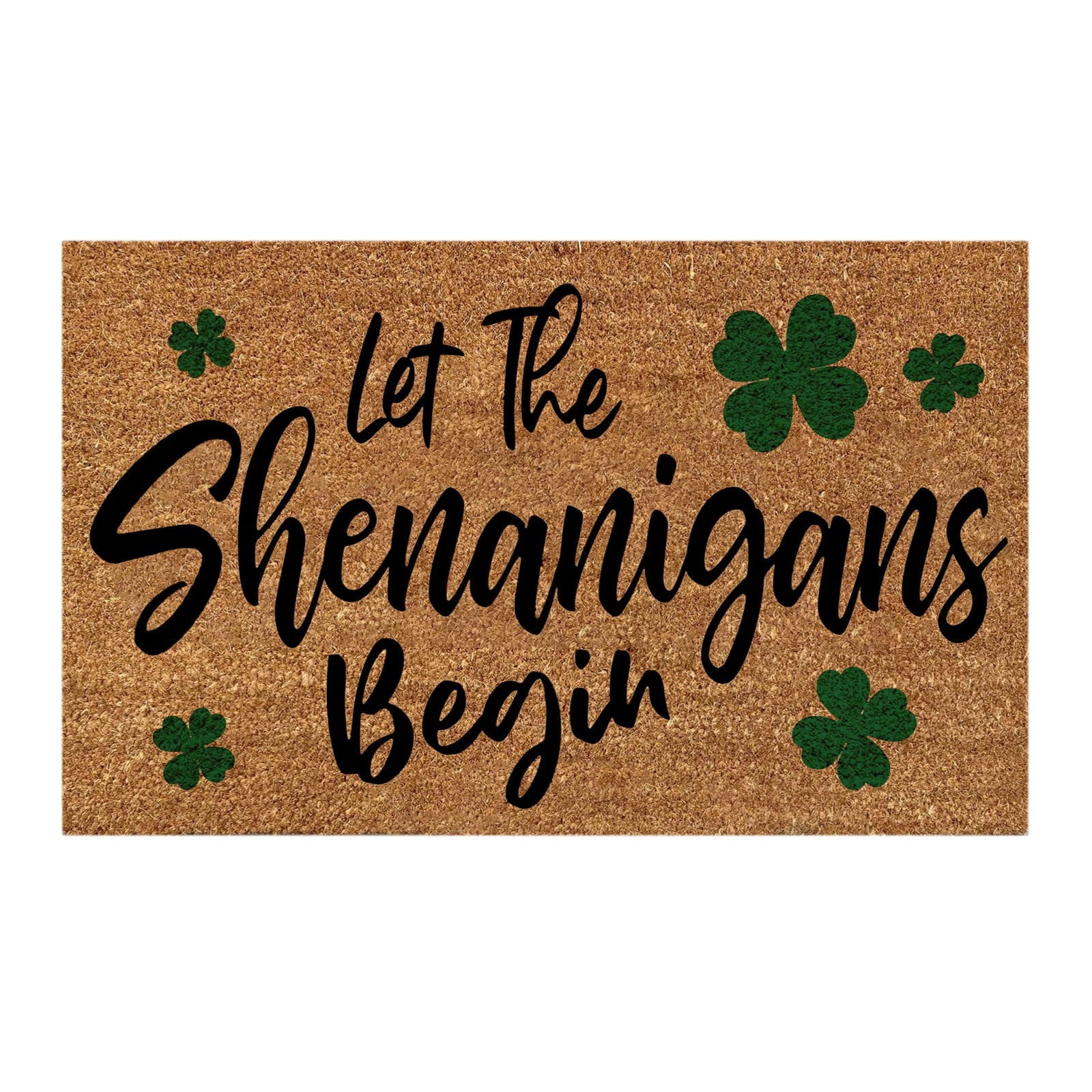 Irish Day Floor Mats Holiday Mats Door Mats Polyester Door Mats