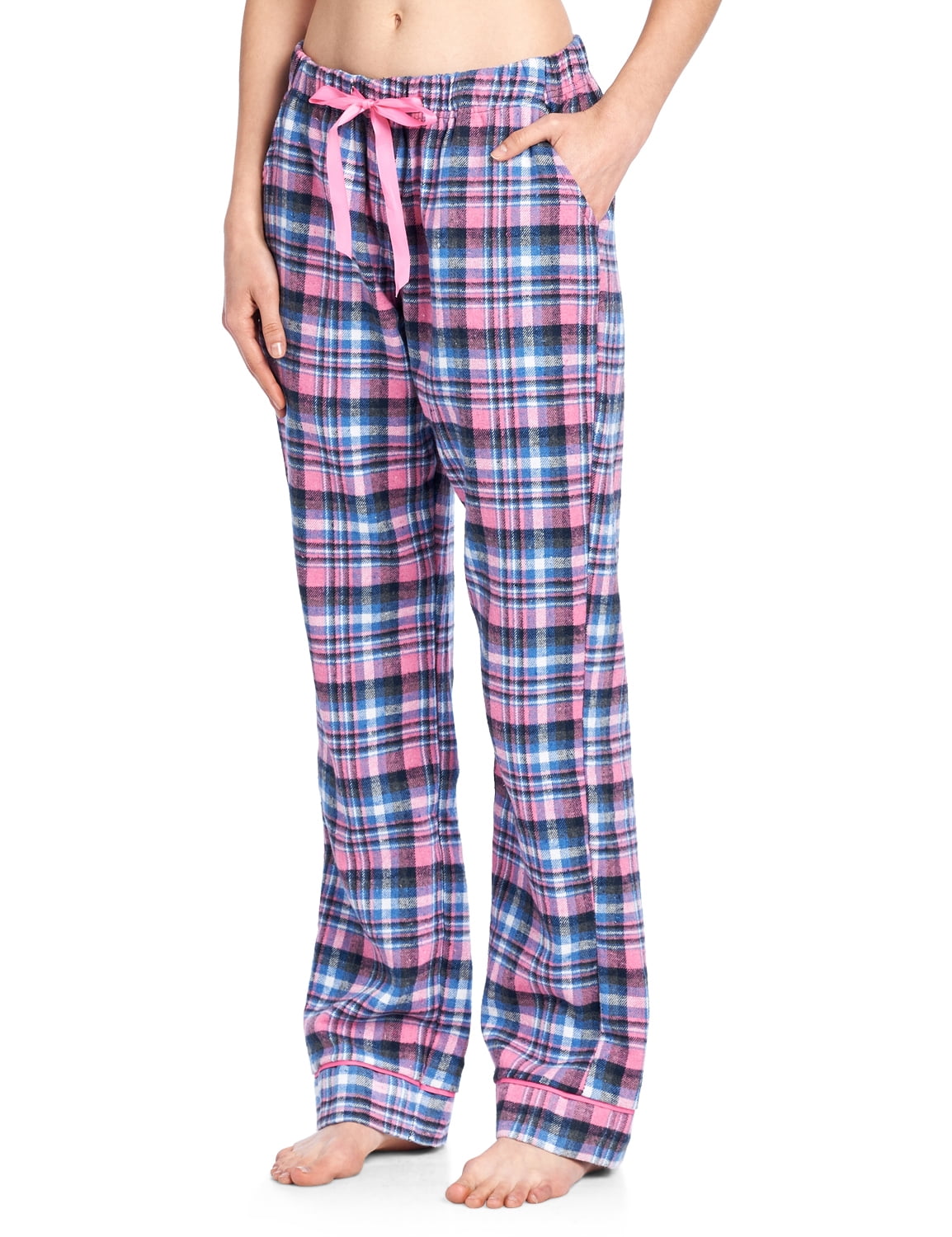 Sleepwear & Robes Ashford & Brooks Women's Soft Flannel Plaid Pajama ...