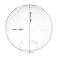 thumbnail image 2 of OULII Replace Lamp Shade Lamp Accessory Transparent Waterproof Light Diffusion Square 1Set, 2 of 8