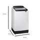 thumbnail image 4 of Lavadora Samsung Carga Superior 19 Kg Blanca, 4 of 4