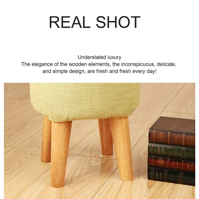Pieds de Canapé en Bois de Remplacement pour Tabouret Lit Chaise Table Basse Armoire Meubles