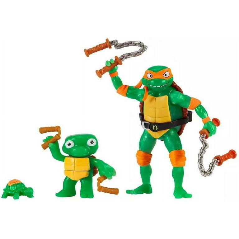 Teenage Mutant Ninja Turtles Leonardo & Michelangelo 3 Vinyl Figure 2-Pack