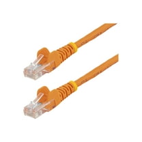 StarTech.com 3m Orange Cat5e / Cat 5 Snagless Patch Cable - Patch cable - RJ-45 (M) to RJ-45 (M) - 3 m - UTP - CAT 5e - molded, snagless - orange
