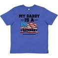 thumbnail image 3 of Inktastic My Daddy is a Veteran Youth T-Shirt, 3 of 5