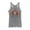 Gray Heather, variant on Women's Toy Story Forky Talkin' Trash Rainbow  Racerback Tank Top Tahiti Blue Medium