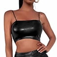 thumbnail image 6 of Sngxgn Camisole Spaghetti Strap Tank Top for Women Basic Cami Tops Womens Undershirts(Black,S), 6 of 9