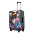 thumbnail image 2 of Cauagu Lady Duck Print Travel Luggage Cover,Travel Dust-proof Suitcase Cover Softside Suitcase Protector for 18-32inch,Not Included Suitcase, 2 of 8
