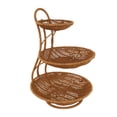 thumbnail image 4 of Cesta circular para frutas y verduras con soporte para dulces, juguetes y herramientas portátiles. 3 capas altura 45 cm., 4 of 9