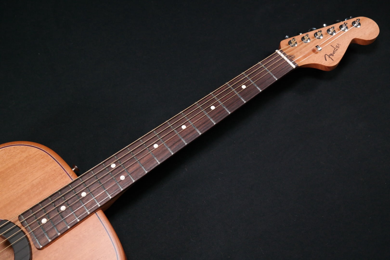 Fender Highway Series Dreadnought Acoustic Electric Guitar All Mahogany Rosewood Fretboard
