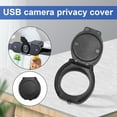 thumbnail image 2 of Soumake USB Webcam Cover Universal Anti-spy Ultra-thin Webcam Privacy Shutter Computer Camera Lens Cap for Laptop, 2 of 5