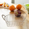 thumbnail image 4 of Cesta de almacenamiento para despensa con asas, organizador de refrigerios para dormitorio Beige, 4 of 5