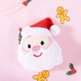 thumbnail image 6 of Girls Long Sleeve Mesh Tulle Dress Christmas Themed Loose Fit Layered Skirt Daily Party Dresses, 6 of 9
