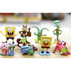 8pcs SpongeBob SquarePants Mini Action Figures Cake Decor Kids Toy Xmas Gifts UK