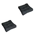 thumbnail image 1 of Inteprter Haga que los asientos sean más cómodos con un cojín para glúteos Estilo minimalista y elegante Buenos regalos Cojín para sofá negro 40*40*10cm 2Conjunto, 1 of 6