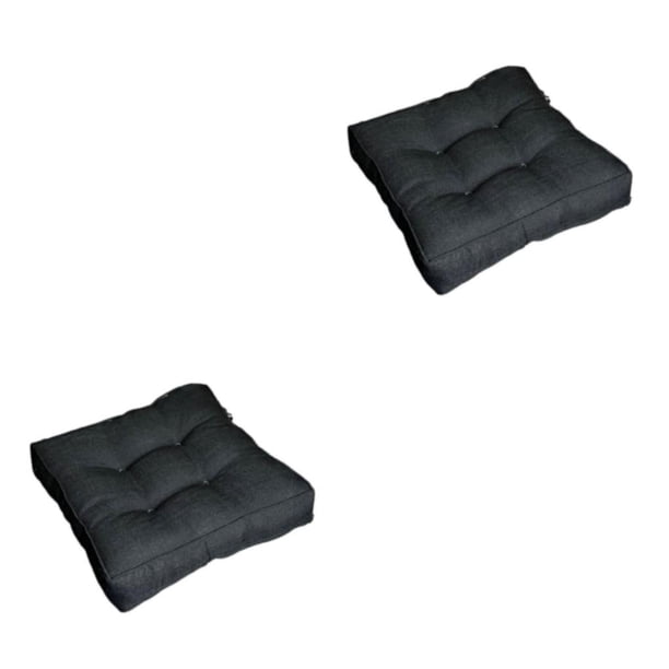Billuyoard Almohadilla para glúteos: clave para una experiencia de asiento más cómoda Cojín para sofá Buenos regalos Tamaño adecuado para la negro 40*40*10cm 2piezas