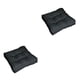 thumbnail image 1 of Billuyoard Almohadilla para glúteos: clave para una experiencia de asiento más cómoda Cojín para sofá Buenos regalos Tamaño adecuado para la negro 40*40*10cm 2piezas, 1 of 6