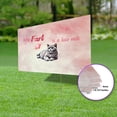 thumbnail image 3 of Every Fart is Love Note British Shorthair Guilty Face Happy Valentine's Yard Sign Cat Lover Kitten Owner Gifts Outdoor Home Lawn Garden Porch Decor - 01016, 3 of 5