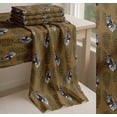 thumbnail image 6 of Soimoi Brown Cotton Cambric Fabric Dot,Leaves & Face Animal Fabric Prints by Yard 56 Inch Wide, 6 of 7