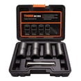 thumbnail image 1 of Thinkwork Lug Nut Remover 5 Pieces Wheel Lock Removal Kit For Removing Stripped Damaged Frozen Rusted Rounded-Off Bolts Nuts & Screws, 1 of 1