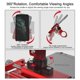 thumbnail image 4 of Aluminum Bike Phone Holder 360 Degree Rotating Adjustable Anti Slip Cycling Bicycle Handlebar Phone Mount Holder Stand, 4 of 5