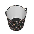 thumbnail image 3 of Goofa Cute Rabbit And Flower Printed Circular Hamper,Laundry Basket with Handles,Storage Baskets Foldable,Large Capacity Laundry Hamper-Medium, 3 of 8